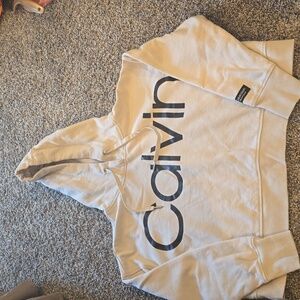 Never wore cream sweatshirt Calvin Klein